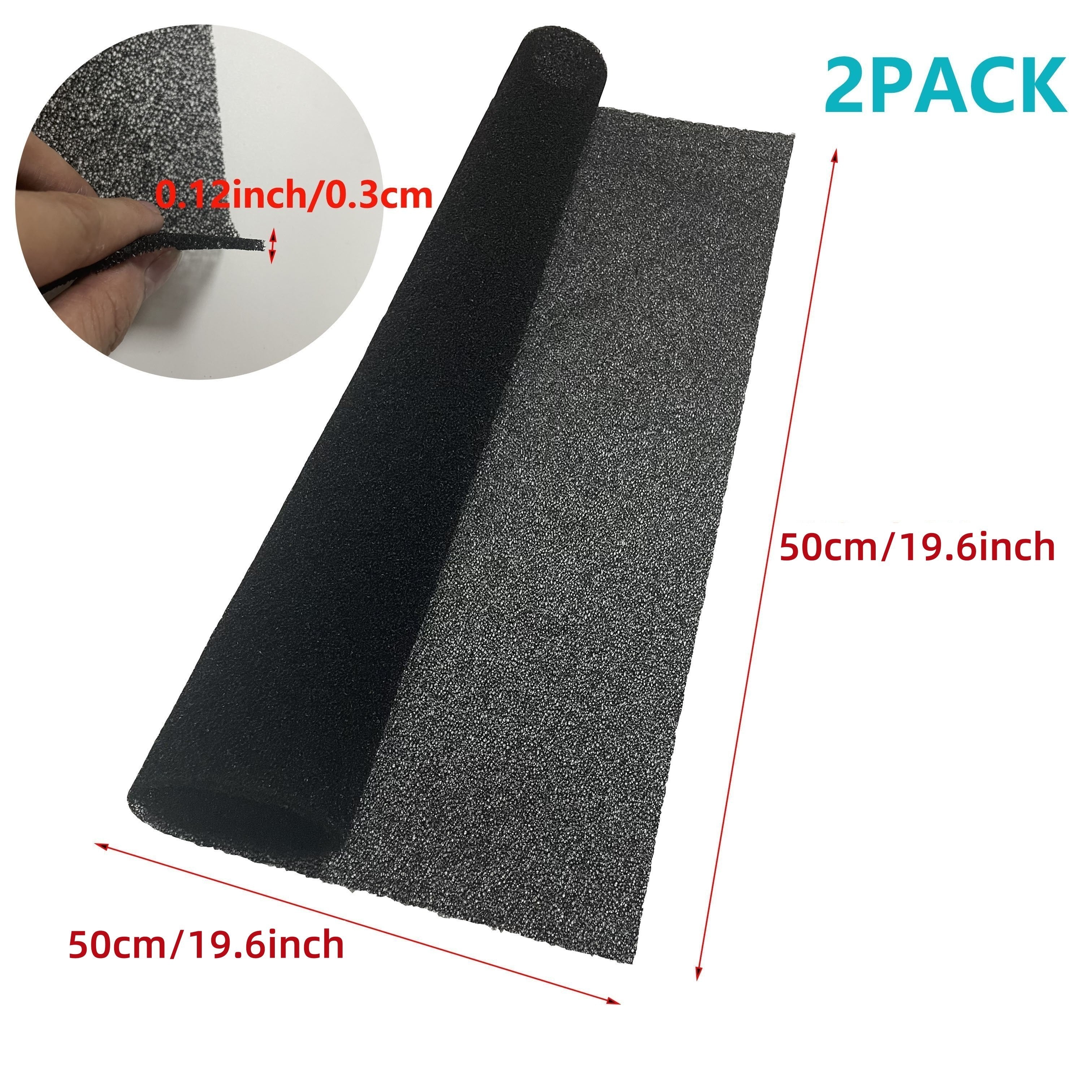 2 dona Ultra-ozin Polyuretan ko'pik havo filtri uchun qurilmalar, ventilyatorlar, dinamiklar, changyutgichlar