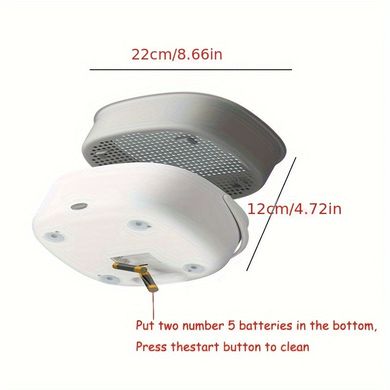 Meva, sabzavot, dengiz mahsulotlari uchun batareyali tozalash mashinasi ABS bardoshli oshxona foydalanish uchun