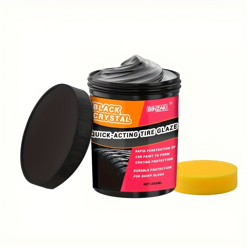 Pasta restauradora de plástico y caucho universal, pulidor de molduras negras, 250ml, a prueba de agua