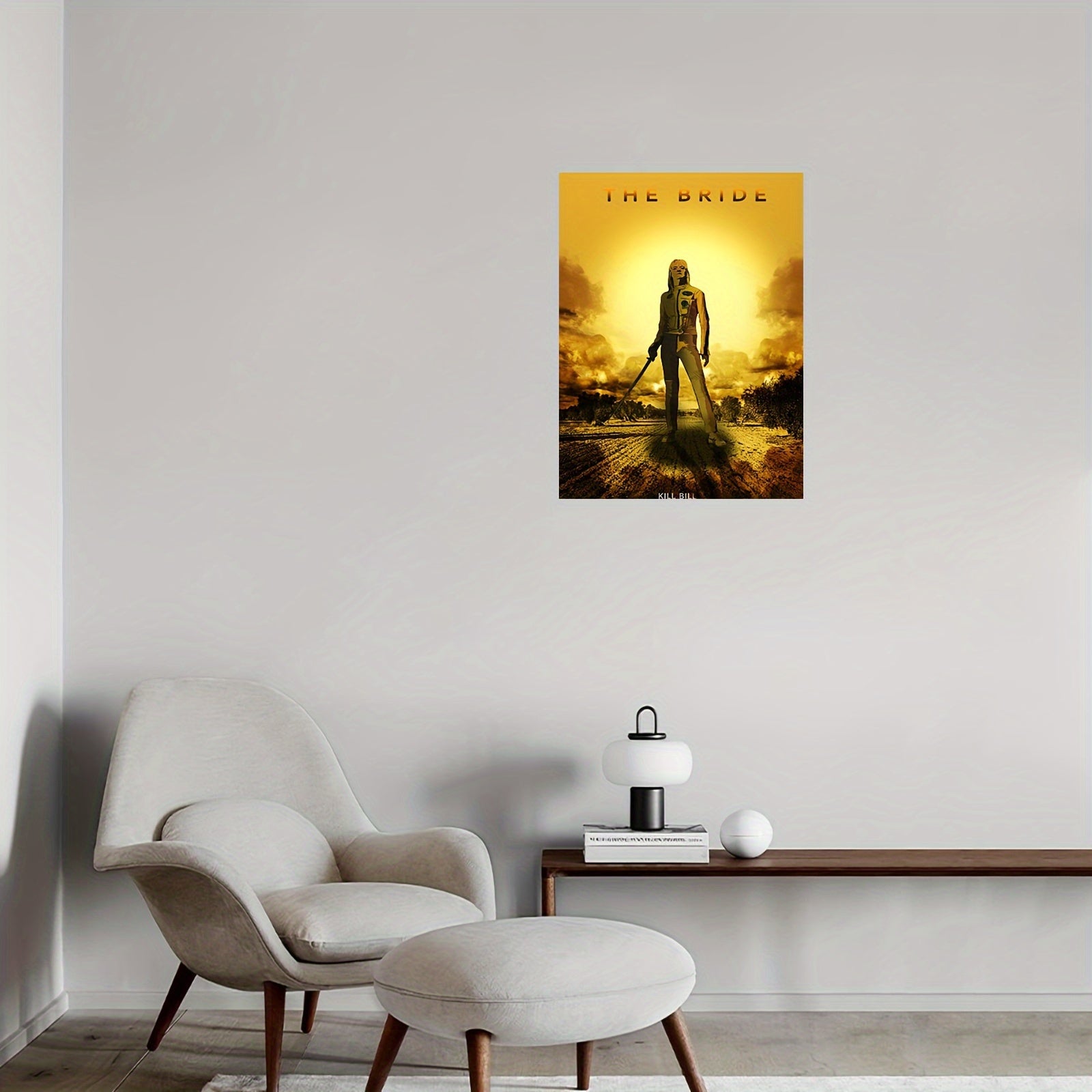 Unframed Canvas Wall Art Poster The Bride 12x16 Inches for Home Office Decor