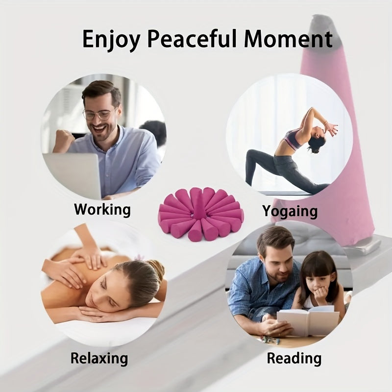 50, 100 или 200 шт. сандалового дерева, смешанной розы, лаванды, жасмина и других натуральных ароматов для йоги, медитации, учебных комнат, праздничной атмосферы и декора помещений.