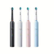 Electric Toothbrush for Adults Rotating 3 Modes 2 Brush Heads Waterproof