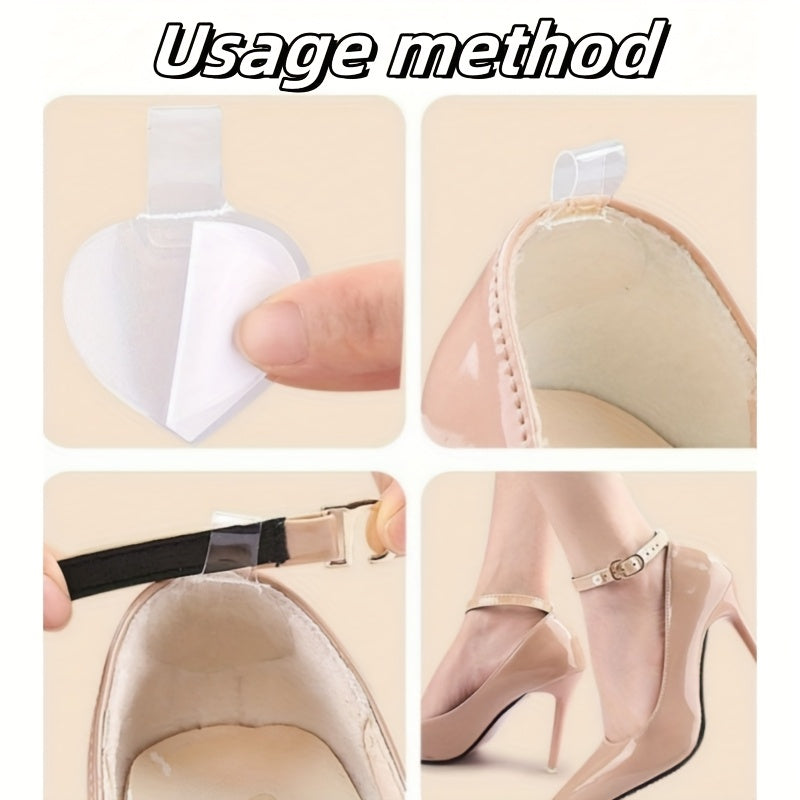 Faux Leather Anti-Slip Shoe Laces Heel Strap for Secure Fit