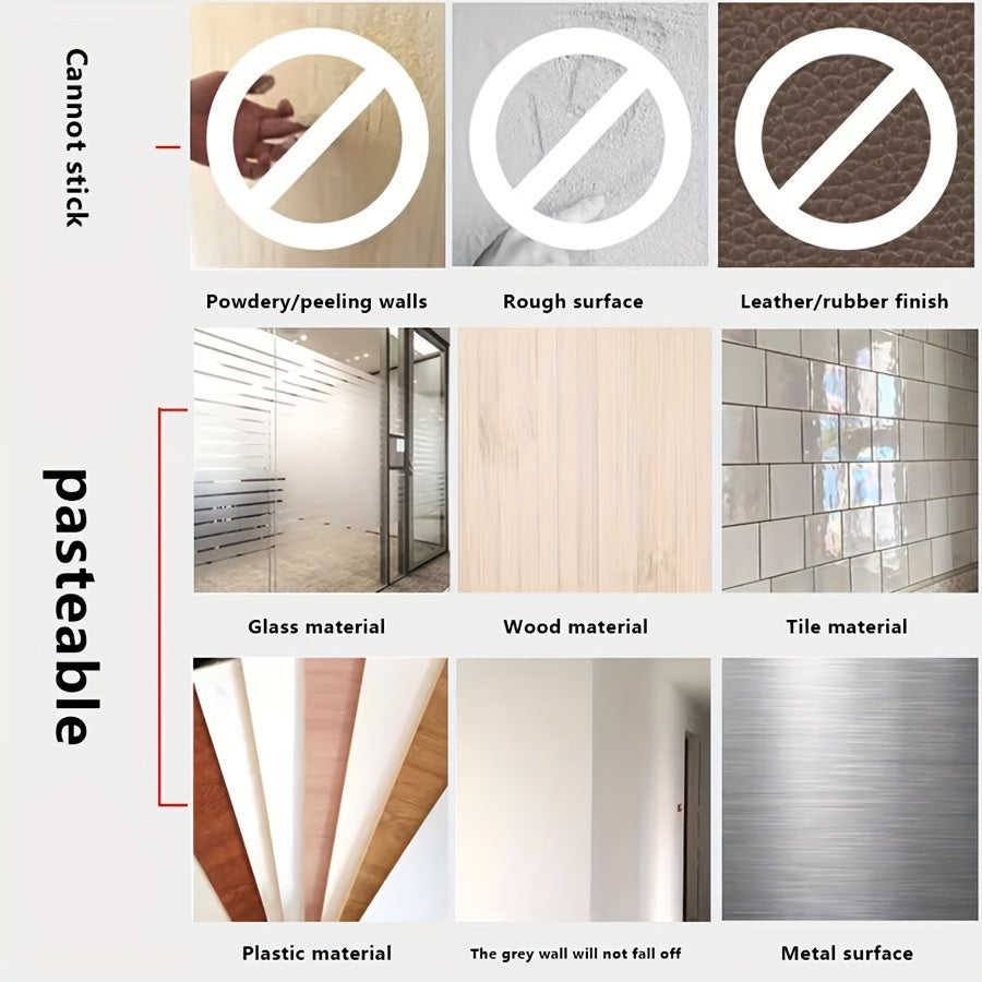 Элегантный настенный набор для чистки туалета с удлиненной ручкой - силиконовые щетинки, легкая уборка для ванной, полный набор щетки для туалета и держателя