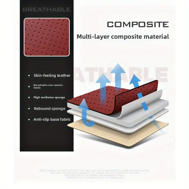 Universal Car Seat Covers Durable Easy-to-Install Fits 5-Seaters