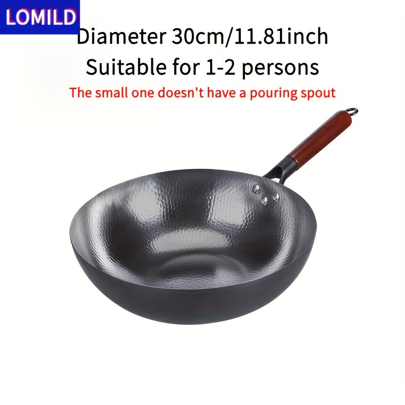 LOMILD - Универсальная антипригарная сковорода для жарки в домашних условиях с узором в виде рыбьей чешуи, подходящая для индукционных плит. Идеальна для различных методов приготовления и отлично подходит в качестве подарка.