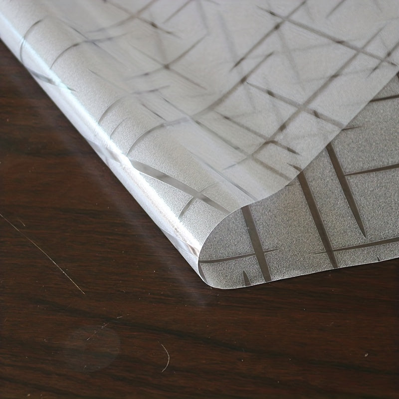 Window Stickers Set of 1 Electrostatic Translucent Opaque Film for Bathroom and Office Windows