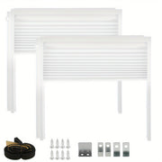 Adjustable Window Air Conditioner Side Panels Frame Kit Dust-Proof Insulation