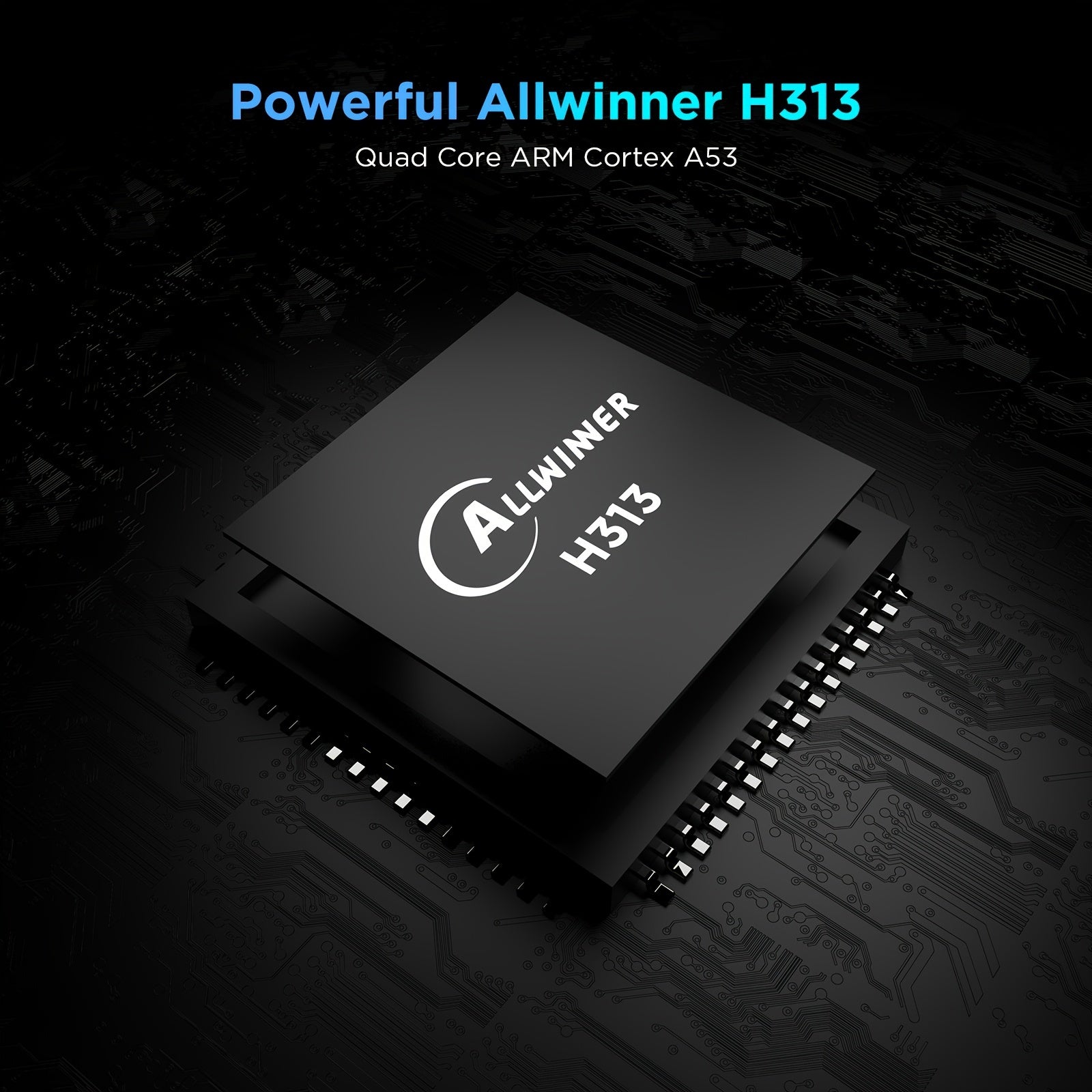 Mini Android 10 Smart TV Box Allwinner H313 4K HD WiFi 2GB RAM 16GB Storage