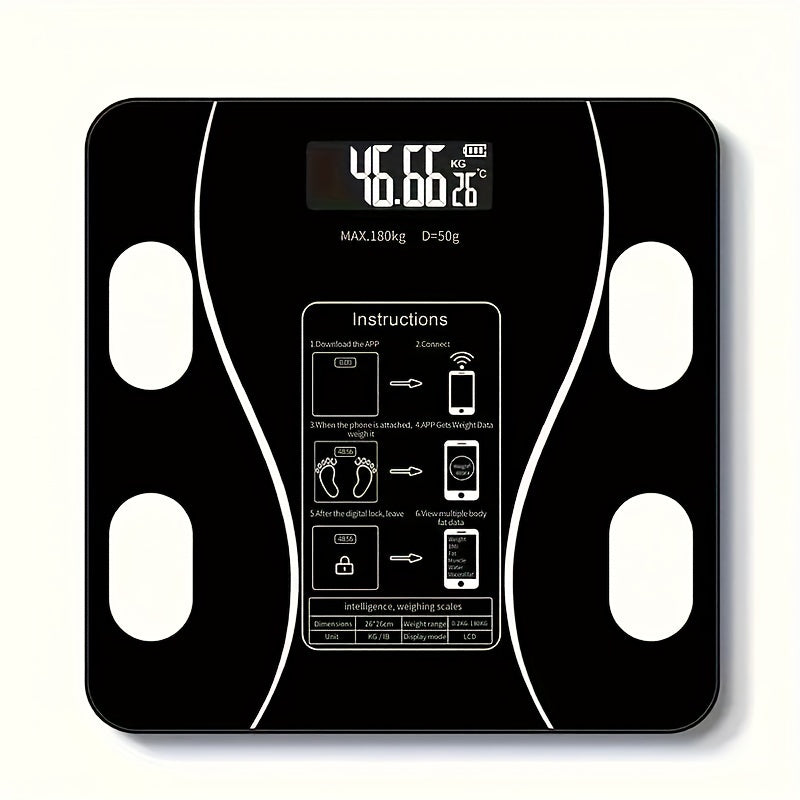 Smart Scale with Wi-Fi, Accurate Weight Measurement, Home Use