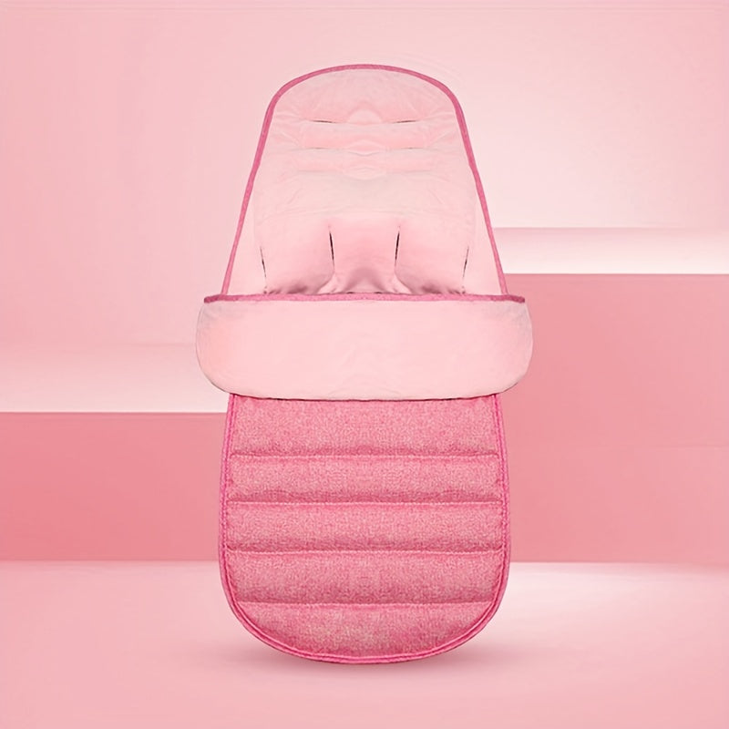 Winter Toddler Footmuff Waterproof Windproof with Coral Fleece Lining