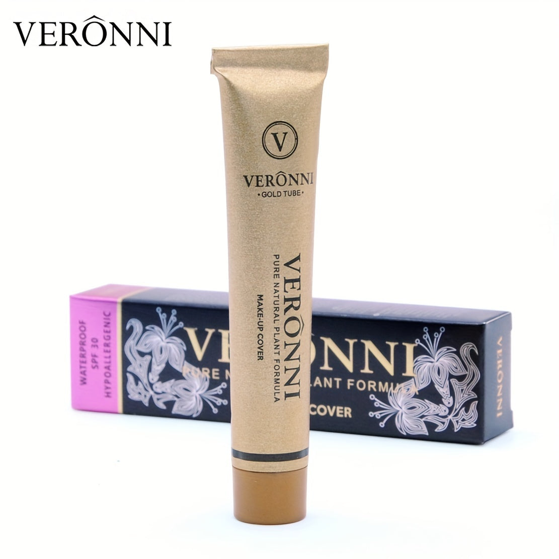 Crema correctora y aclaradora para mujer 14 colores a prueba de agua cobertura total