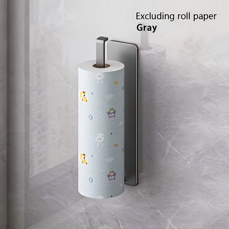 Zanglamaydigan po'latdan yasalgan devor uchun oshxona qog'oz sochiq tutgichi, yopishqoq film saqlash tashkilotchisi