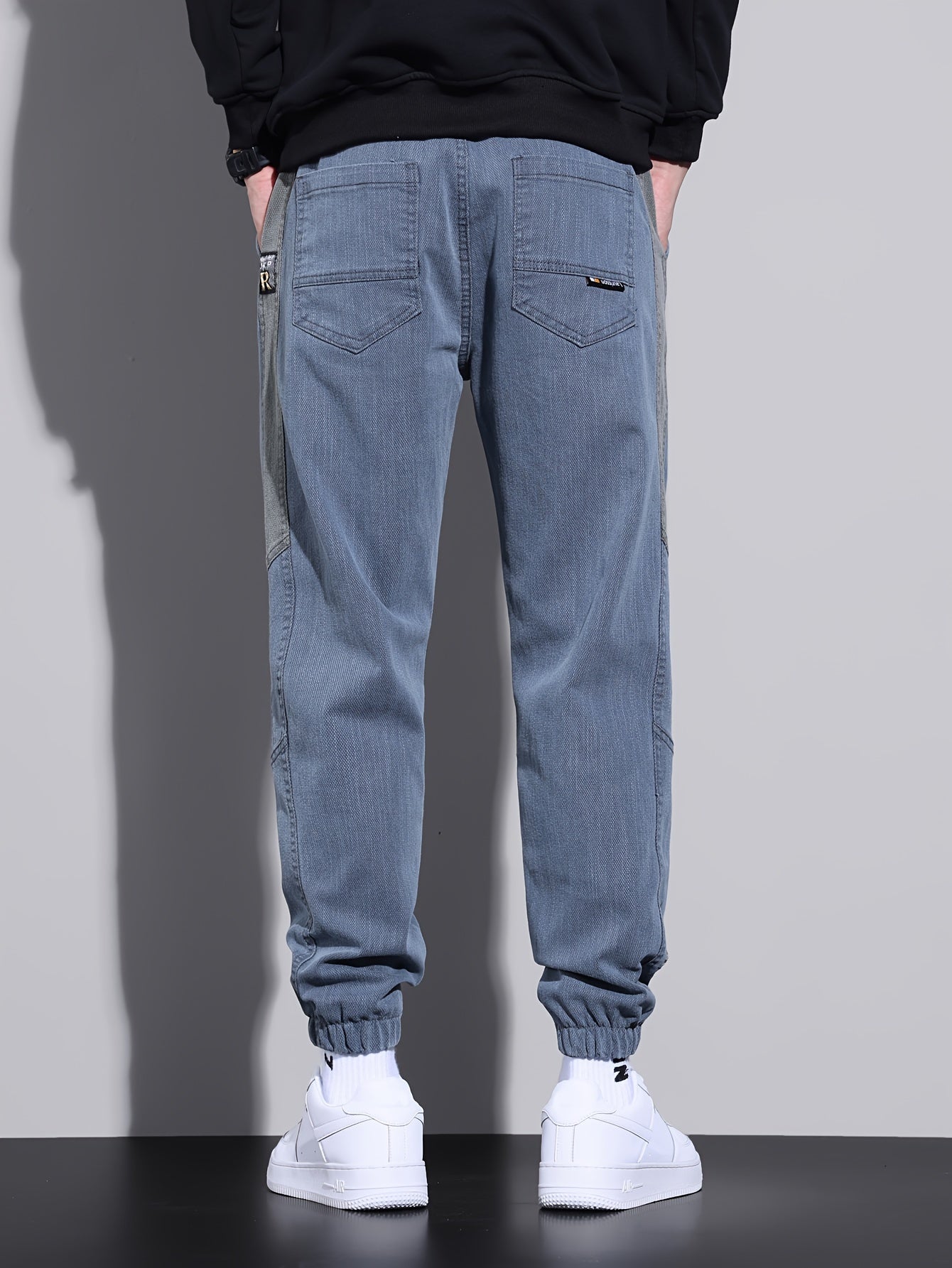 Men's Cotton Joggers with Drawstring for Fall and Winter