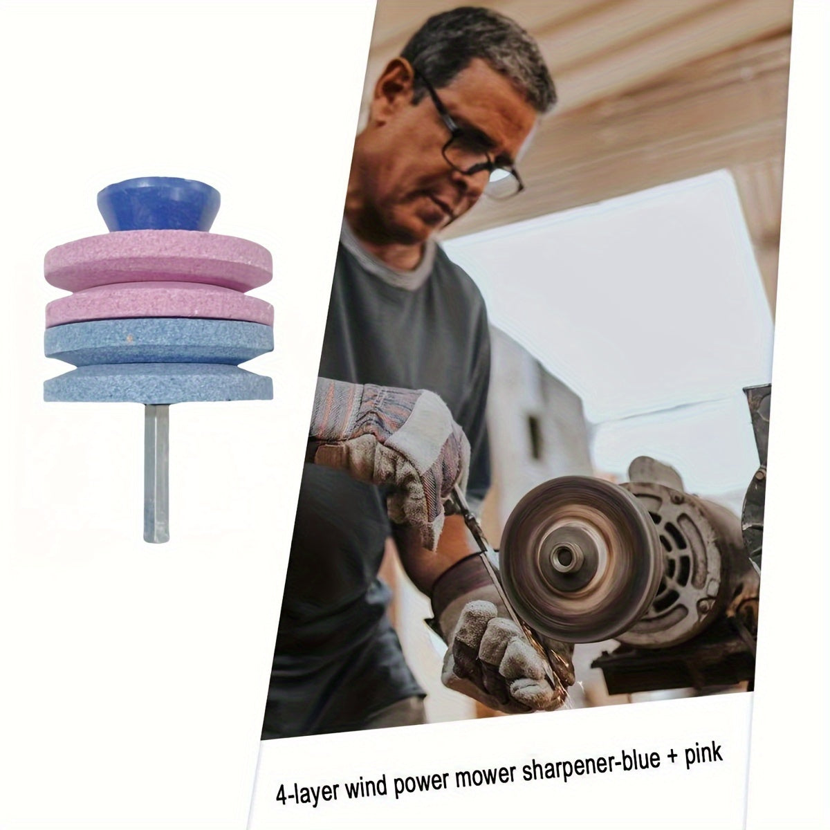 1 шт. точилка для ножей для садовых инструментов Blade Garden Tools Быстрая универсальная вращающаяся дрель-резак