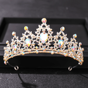 Princess Crown for Women and Girls, Queen Tiara, Elegant Silver Headpiece