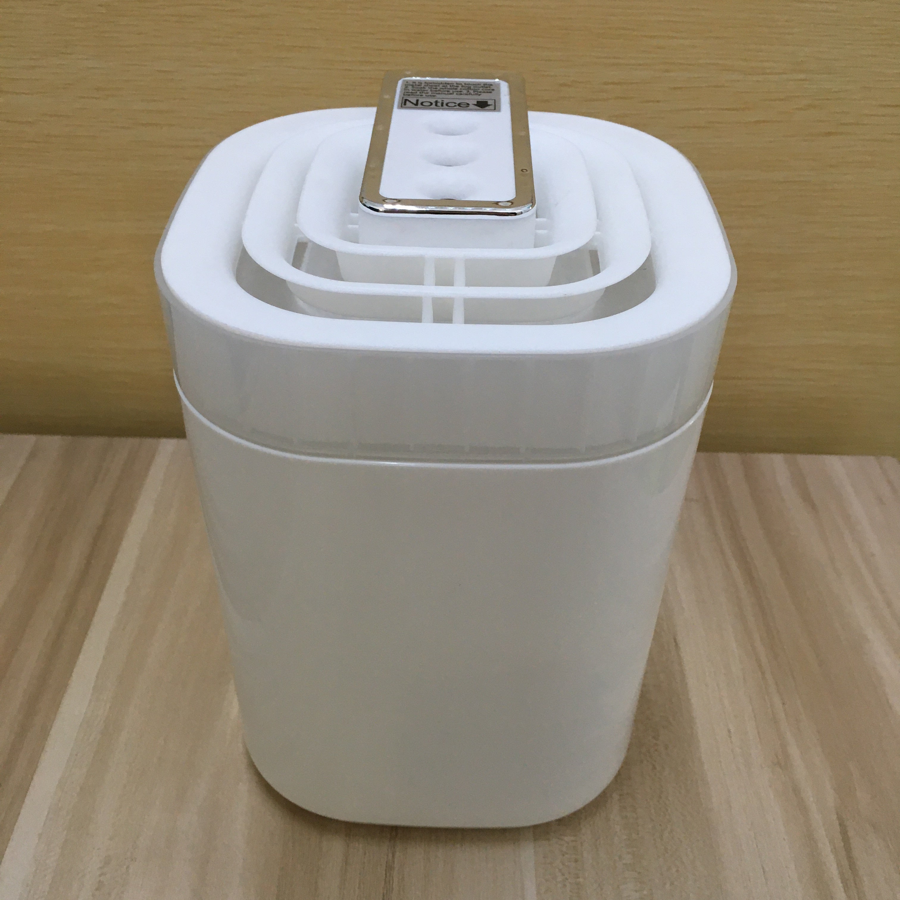 Large 3L Desktop Humidifier with Nightlight and Atomization for Rooms Over 45㎡