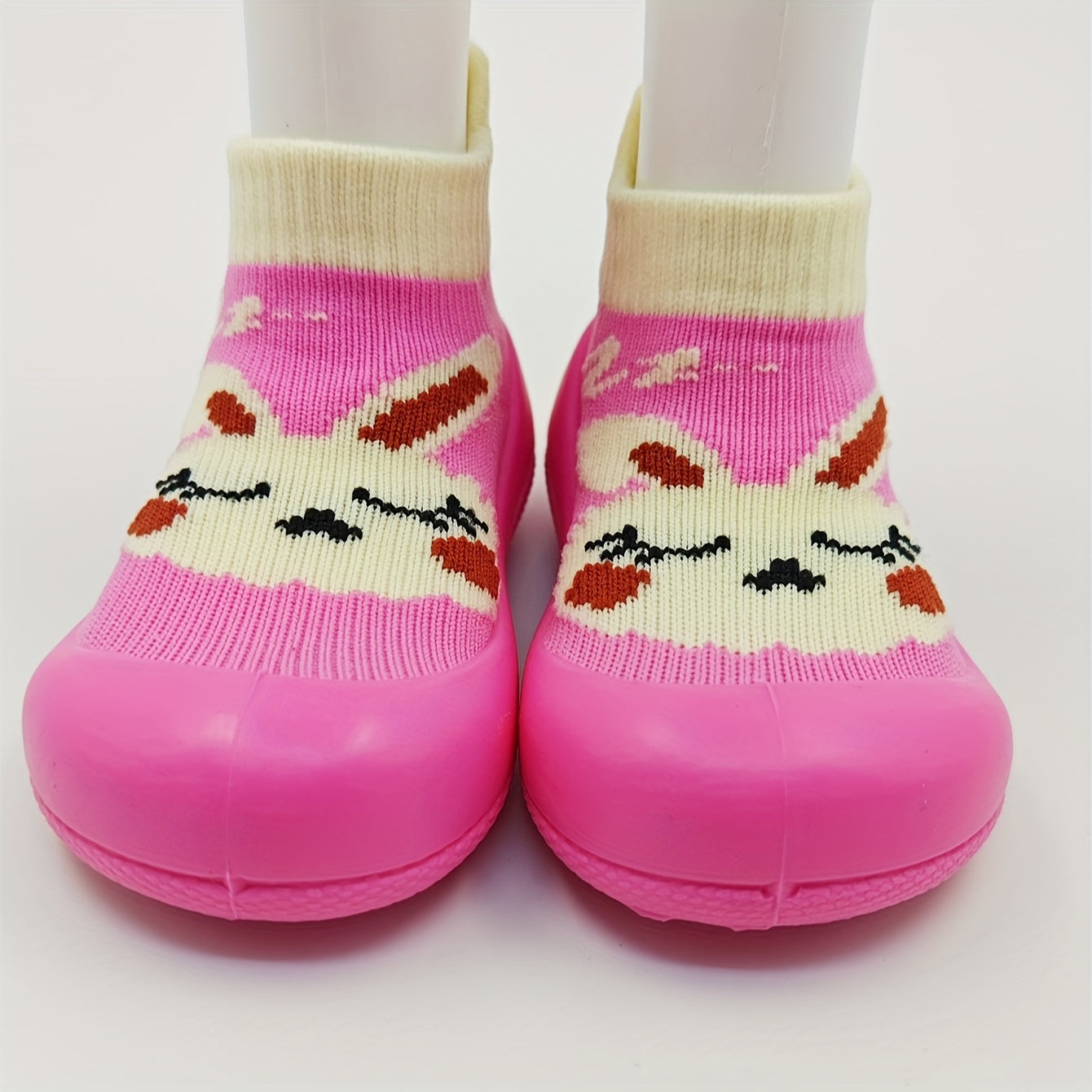 Toddler Slip-On Shoes for Boys and Girls Cartoon Pattern All-Season Fabric Sole