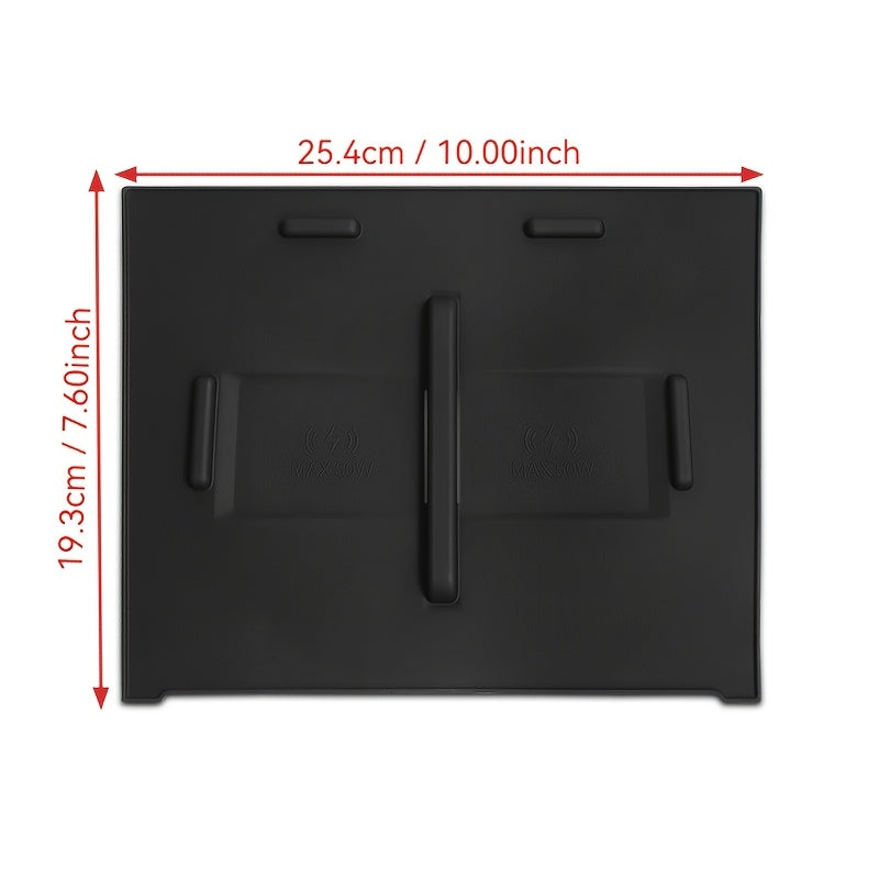 Wireless Charging Anti-Slip Mat for Car Dashboard Durable Silicone Organizer