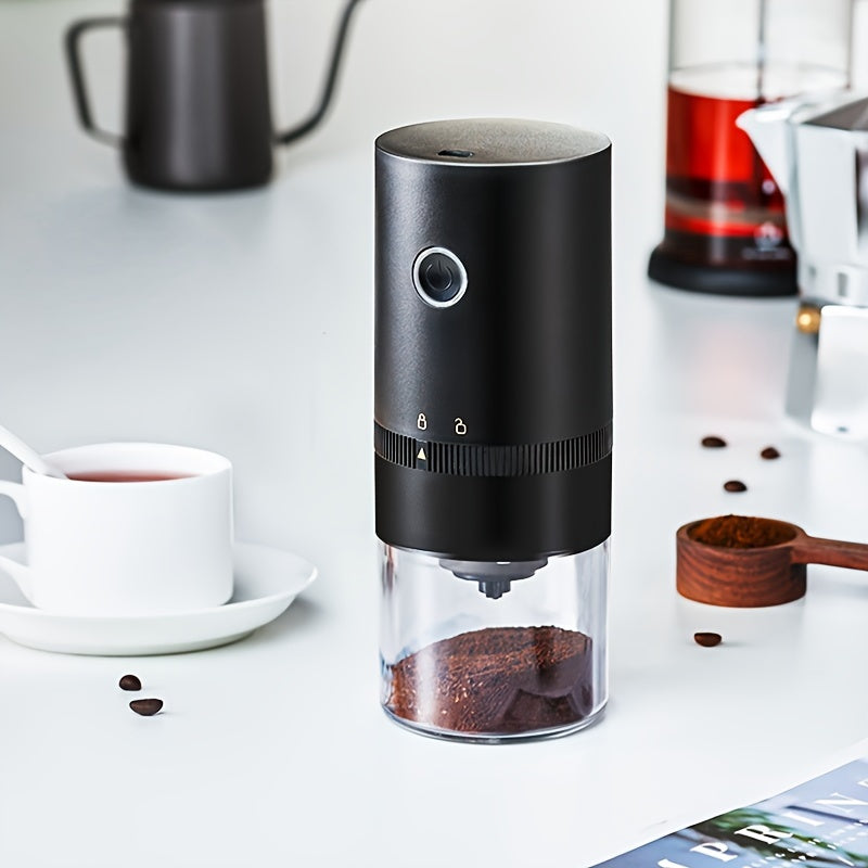Electric Coffee Bean Grinder Portable USB Rechargeable Small Automatic Grinder