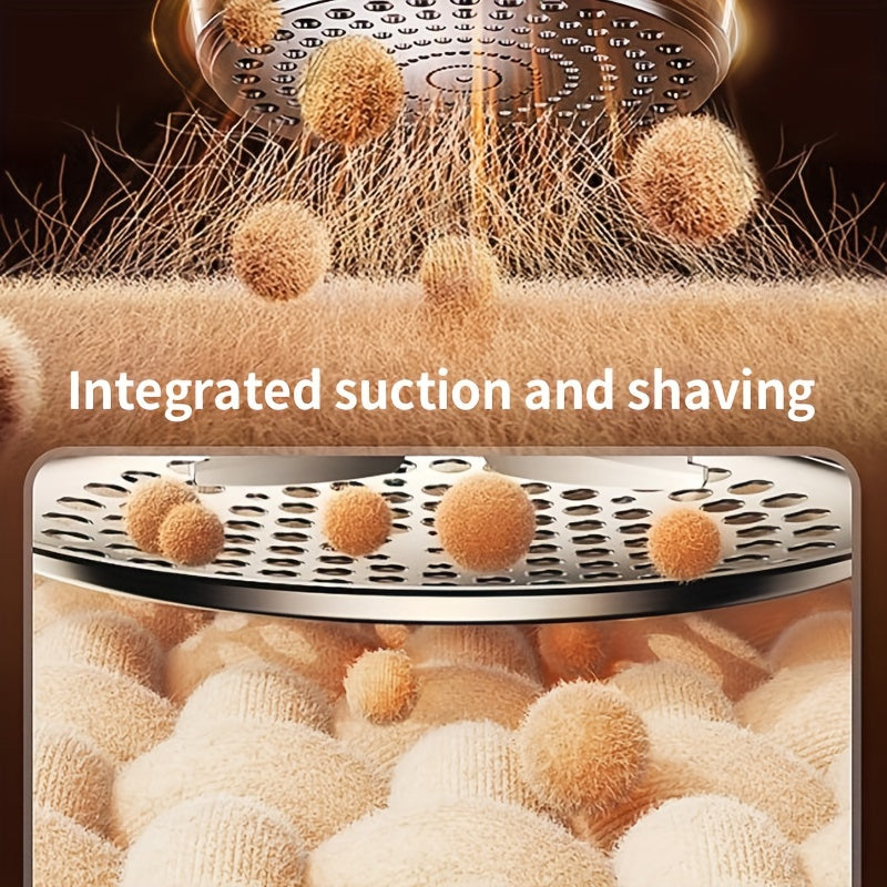 USB Rechargeable Clothes Fuzz Remover with Adjustable Settings LED Display for Sweaters and Carpets