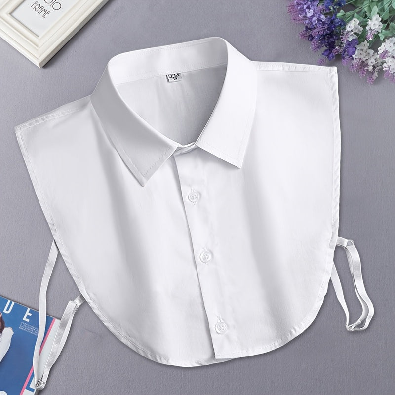 Erkaklar va ayollar uchun polyester toʻqilgan yaka aksessuari kostyumlar va plashlar uchun