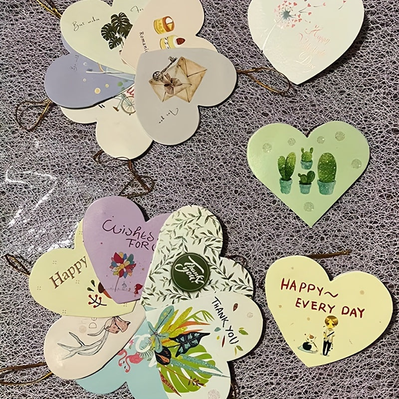 Set de regalo de flores de rosa artificial con tarjeta y caja para San Valentín, bodas y fiestas