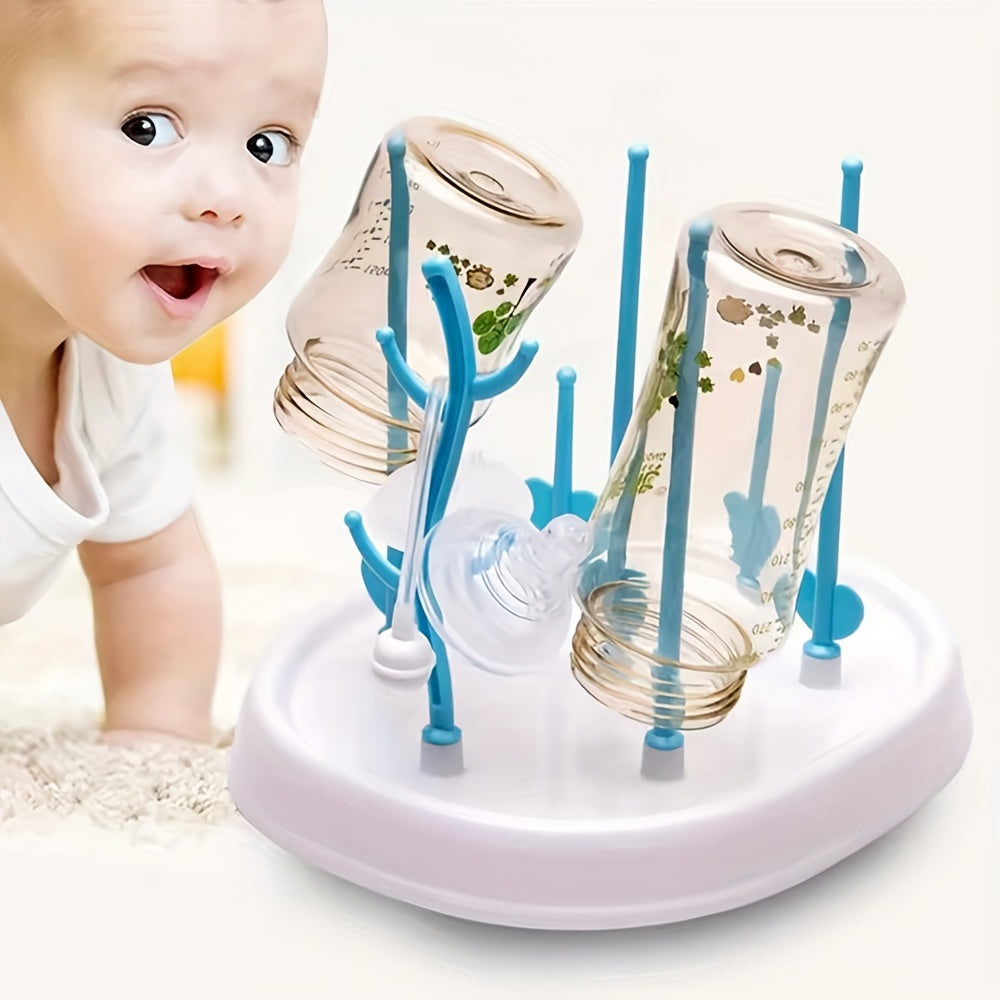 Children's Tree-Shaped Milk Bottle Drying Rack, Disassemble for Easy Storage