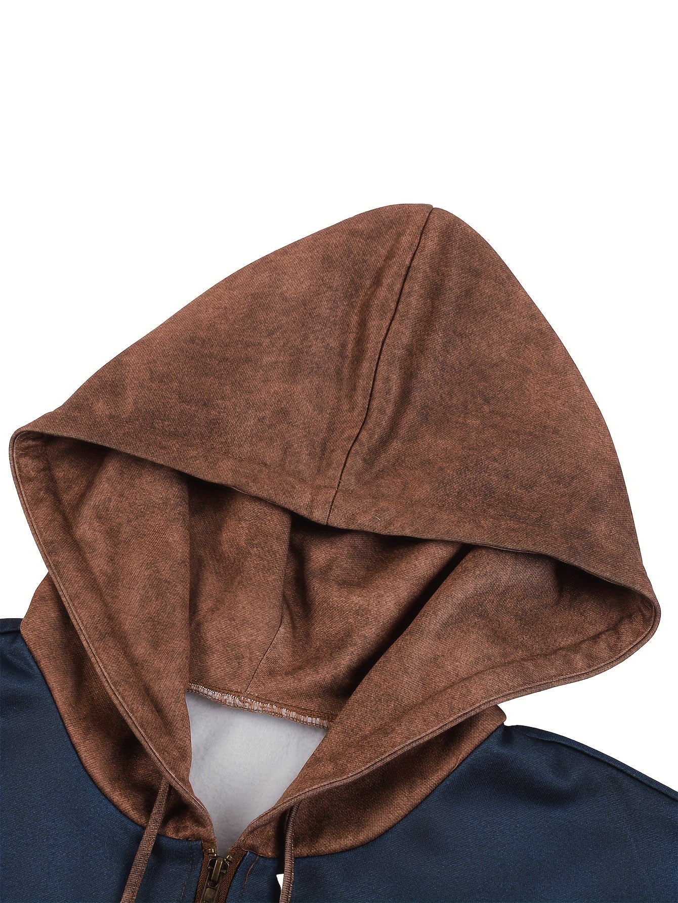 Kishilar uchun Katta O'lchamdagi Kontrast Rangli Xuddi Fall/Qish uchun