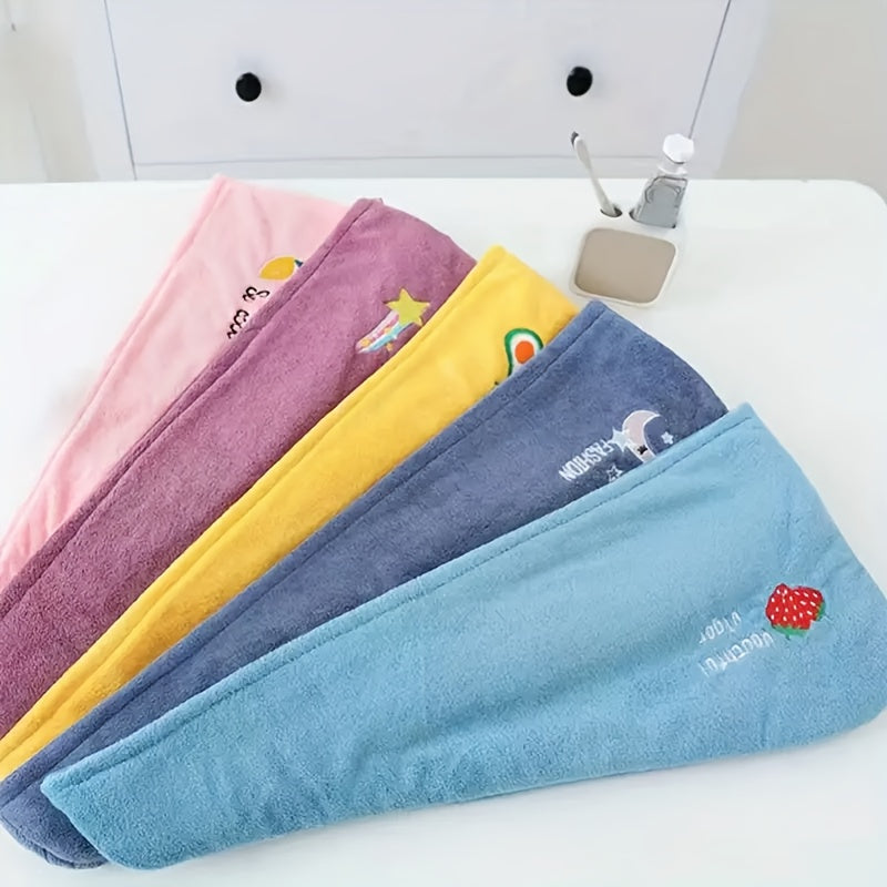 Women's Microfiber Shower Cap Turban for Quick Hair Drying Daily Use