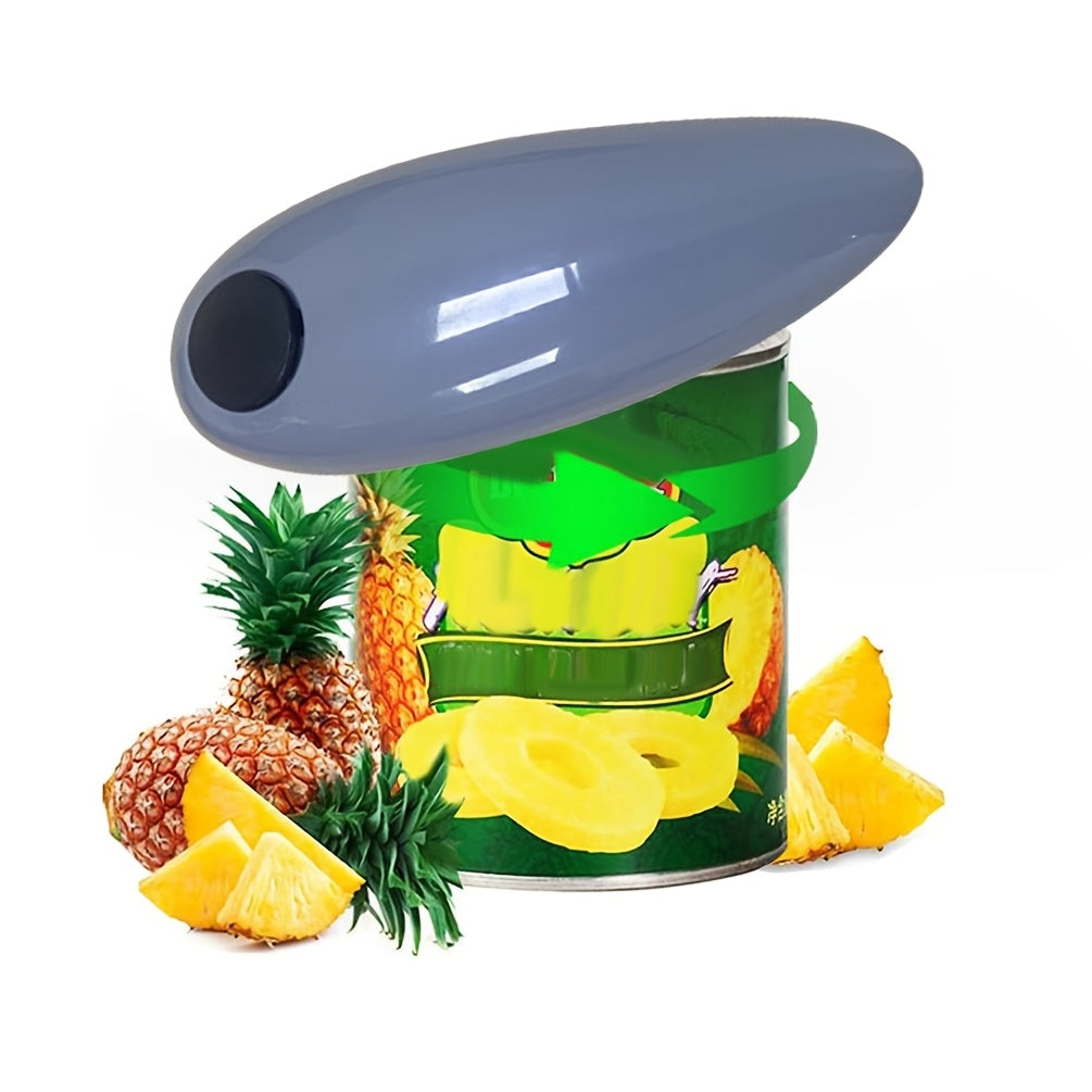 Avtomatik banko va shisha ochuvchi funksiyali elektr banko ochgich, qo'ldan foydalanmasdan tortish tugmasi, 2 AA batareyasi bilan ishlovchi (batareyalar kiritilmagan), bardoshli plastmassa material, uchun mukammal