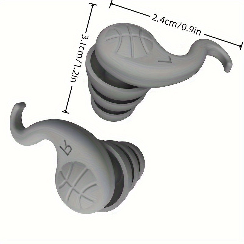 Reusable Sleep Three-Layer Earplugs for Noise Prevention and Better Sleep