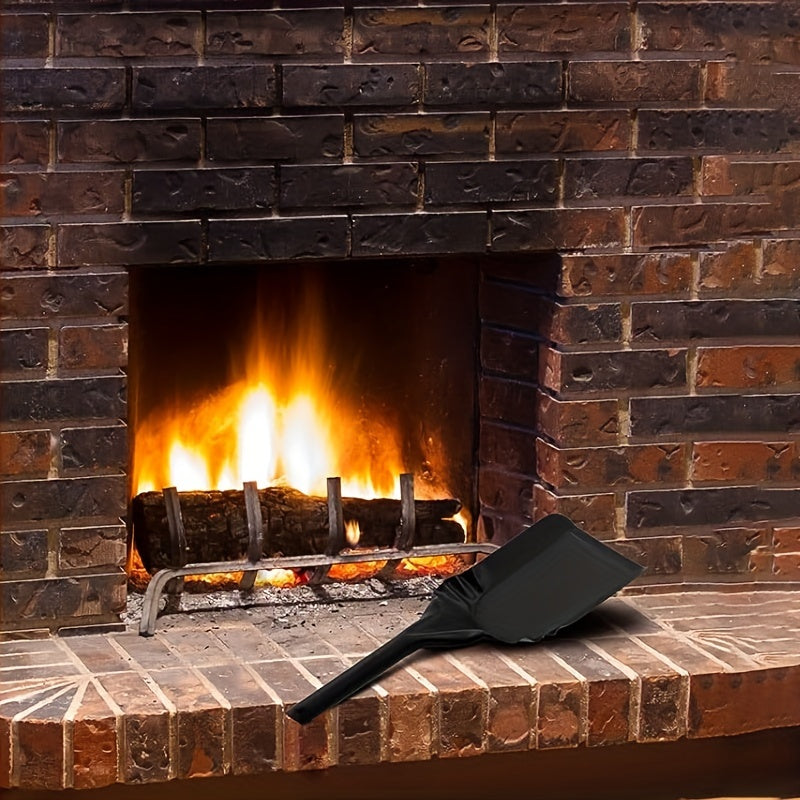 Metal Fireplace Ash Shovel for Heating and Air Purifiers, Durable and Compact