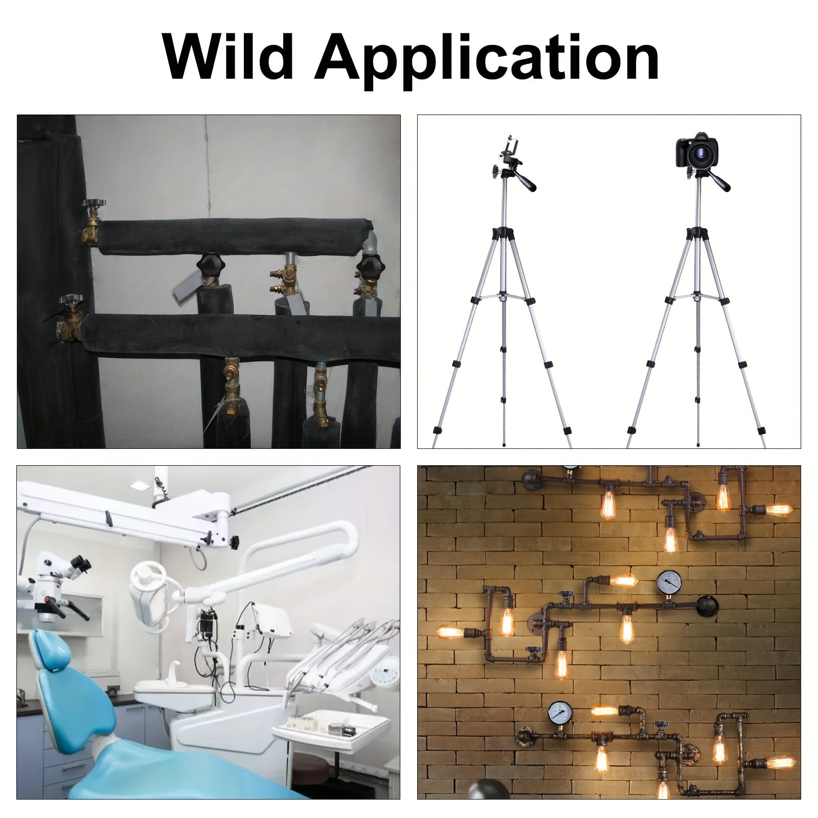 Set of 6 25mm M8 Knurled Thumbscrews for Furniture, Tools, and Crafts