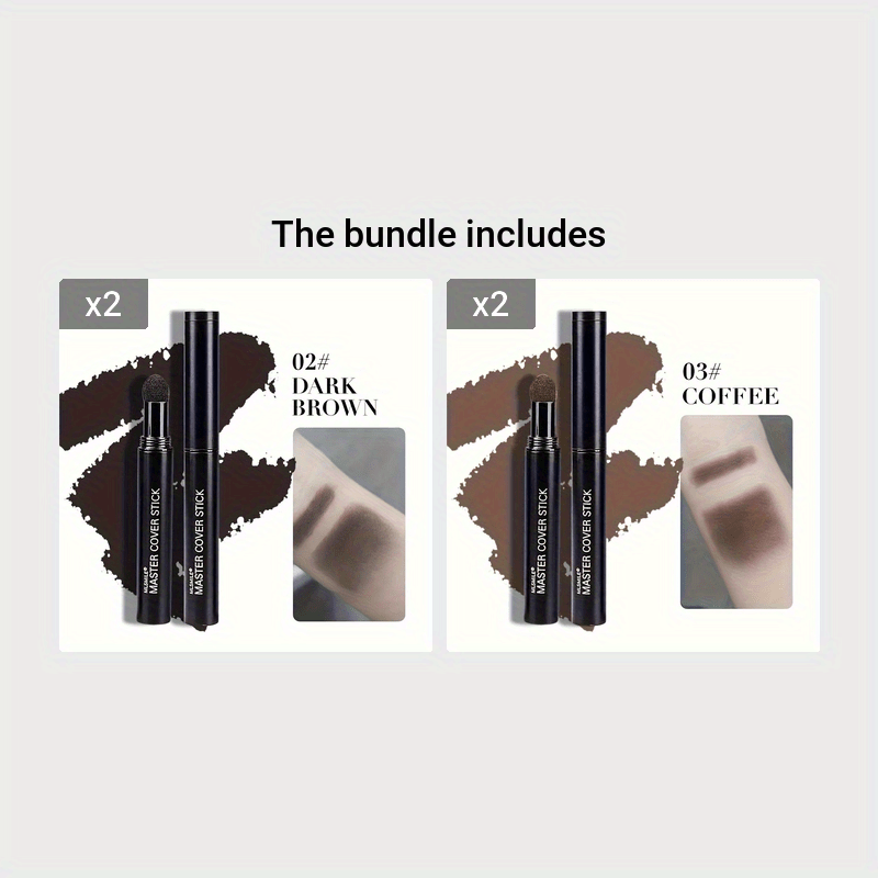 Men Women Hairline Powder Filler Stick for Thinning Hair Hairline Touch Up