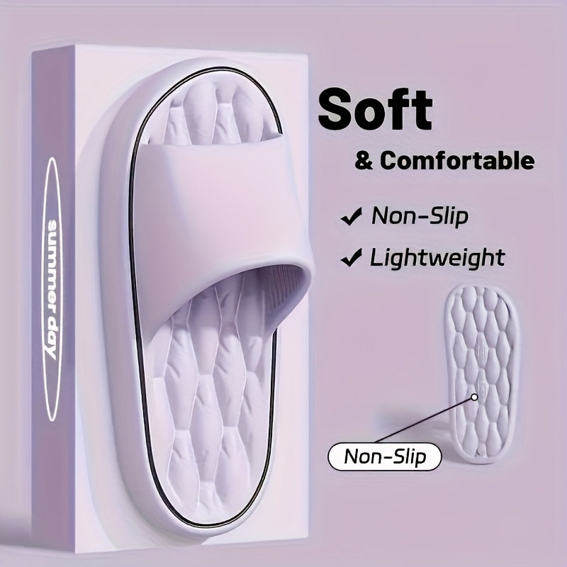 Unisex EVA Non-Slip Sandals Minimalist Stripe All Seasons Wearable