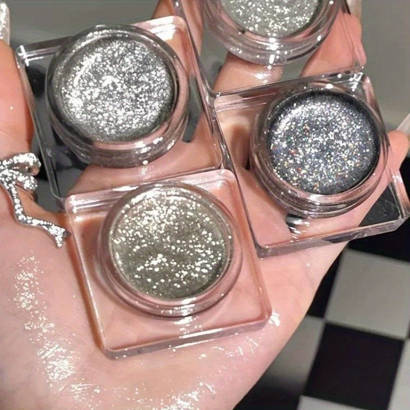 ZVEV Sparkling Gel Ko'zoynak, qora, oltin va kumush ranglarda porlaydigan qirralar va metall tugatishlar bilan. Sahna ko'rinishlari uchun ajoyib va 14-fevral, kuz uchun ajoyib sovg'a.