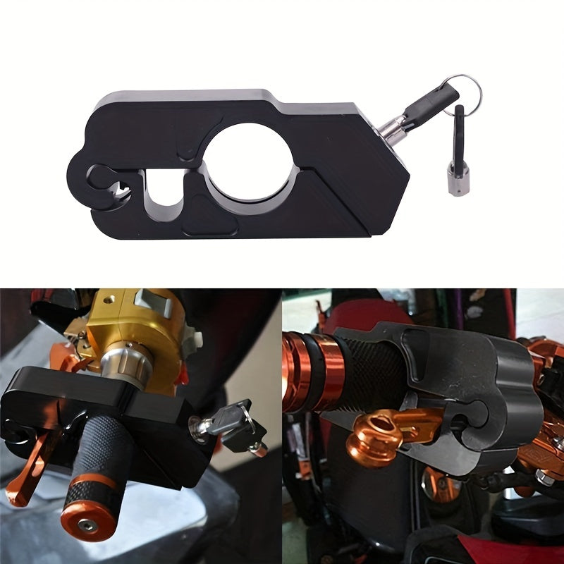 Motorcycle Handle Lock Safety Lock for Scooters ATV Dirt Bikes Anti-Theft