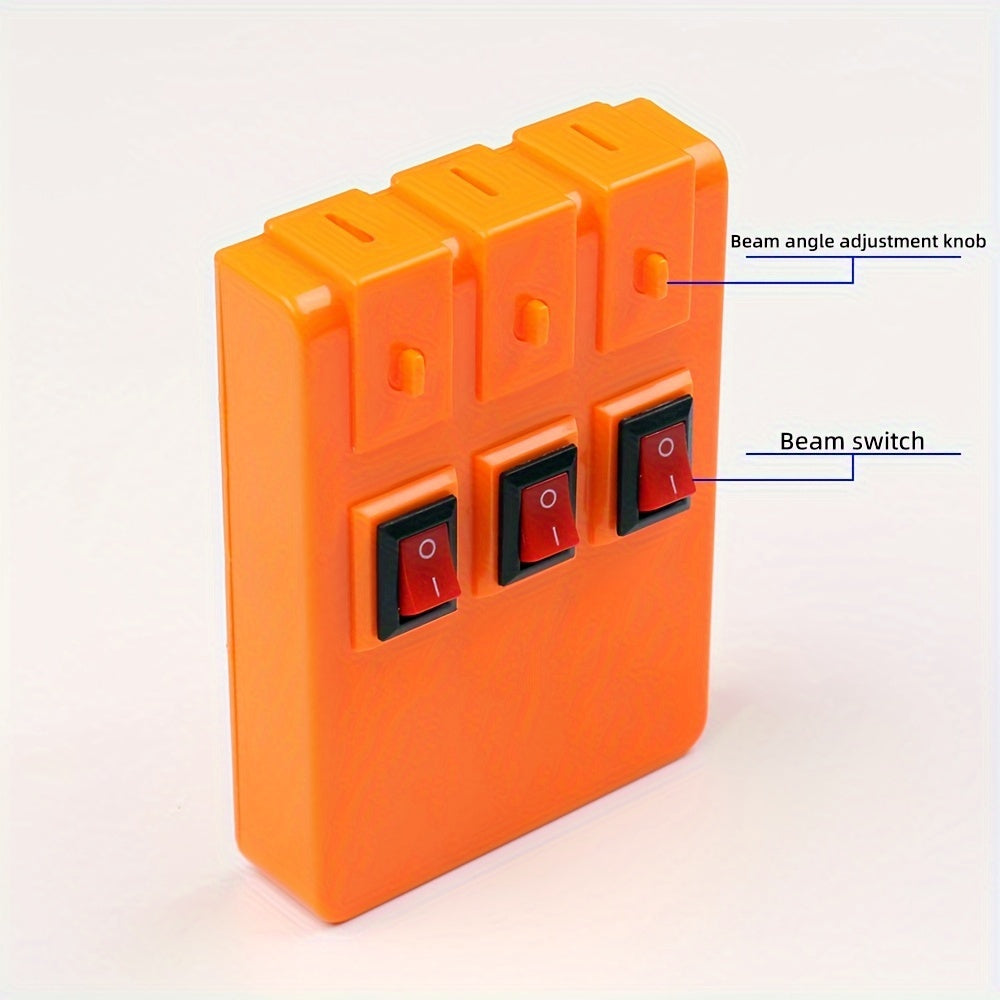 Geometric Optics Experiment Kit with Convex and Concave Lenses for Light Refraction and Reflection Science Education