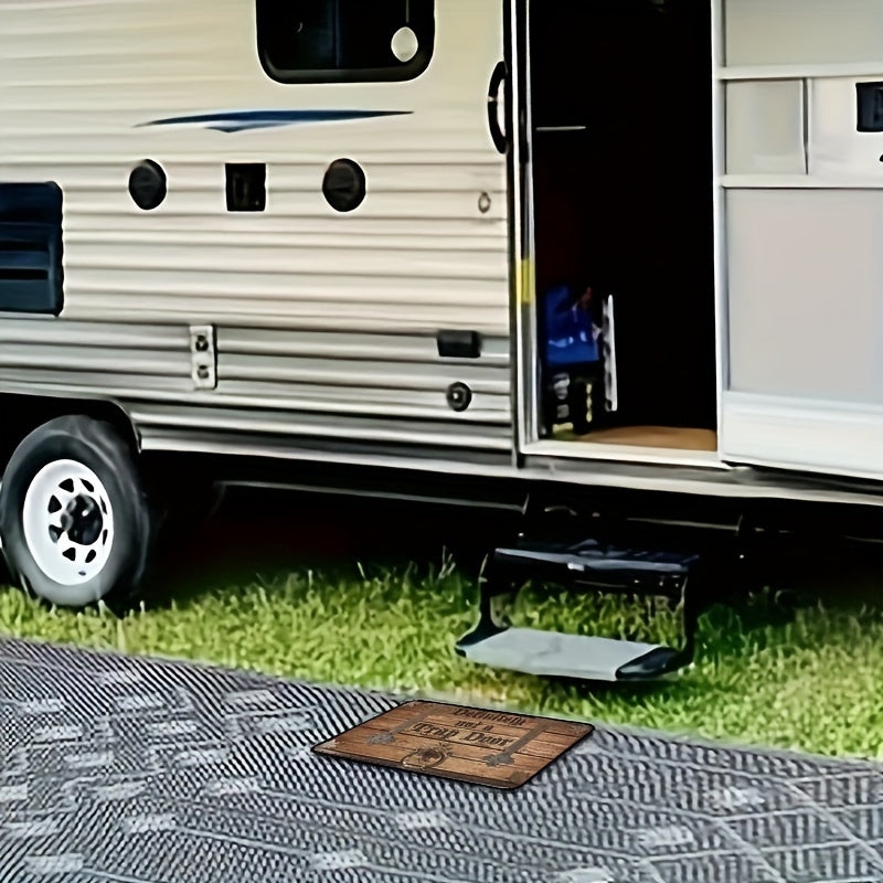 Non-Slip Polyester Door Mat - Easy Clean, Durable, 39.88cm x 59.69cm