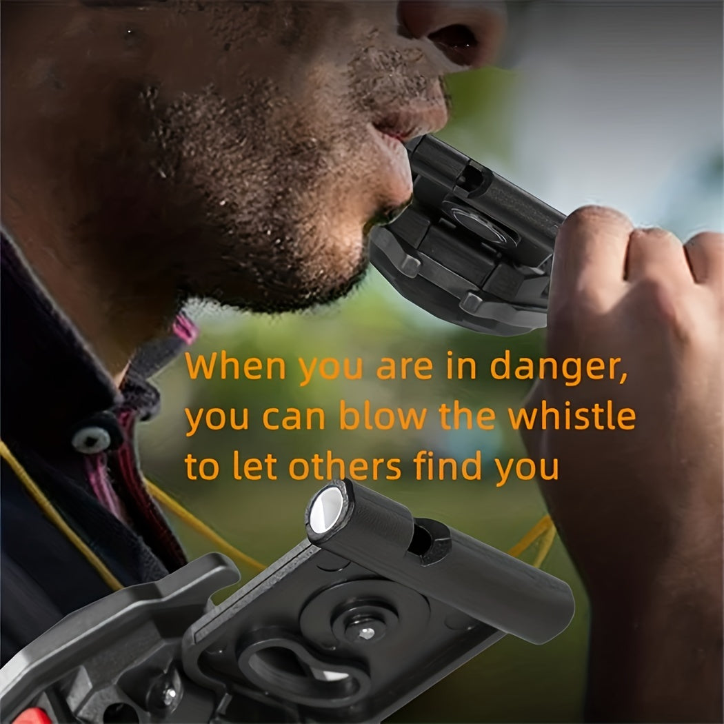 Linterna mini recargable para llavero con luz LED brillante, encendedor incorporado y destornillador