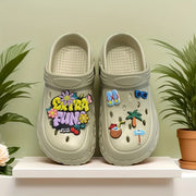 Women Summer Floral Dress Casual Beach Holiday with Accessories