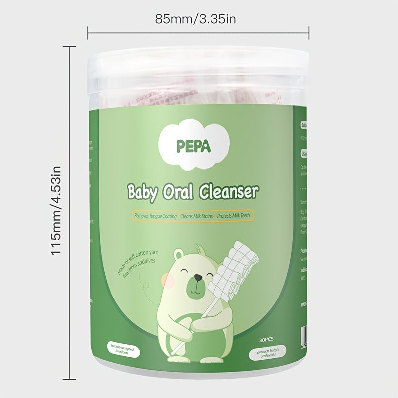 Baby Oral Hygiene Cloth for Babies Tongue Cleaning Soft Gauze Cloth Gift