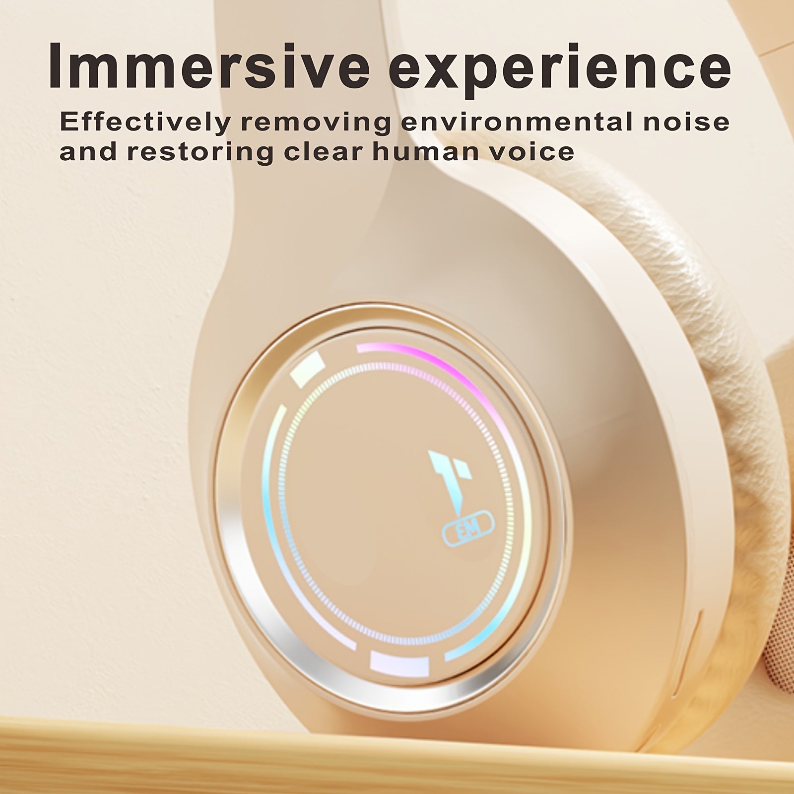 Wireless Earphones with Noise Cancellation and Rechargeable Battery for Exercising