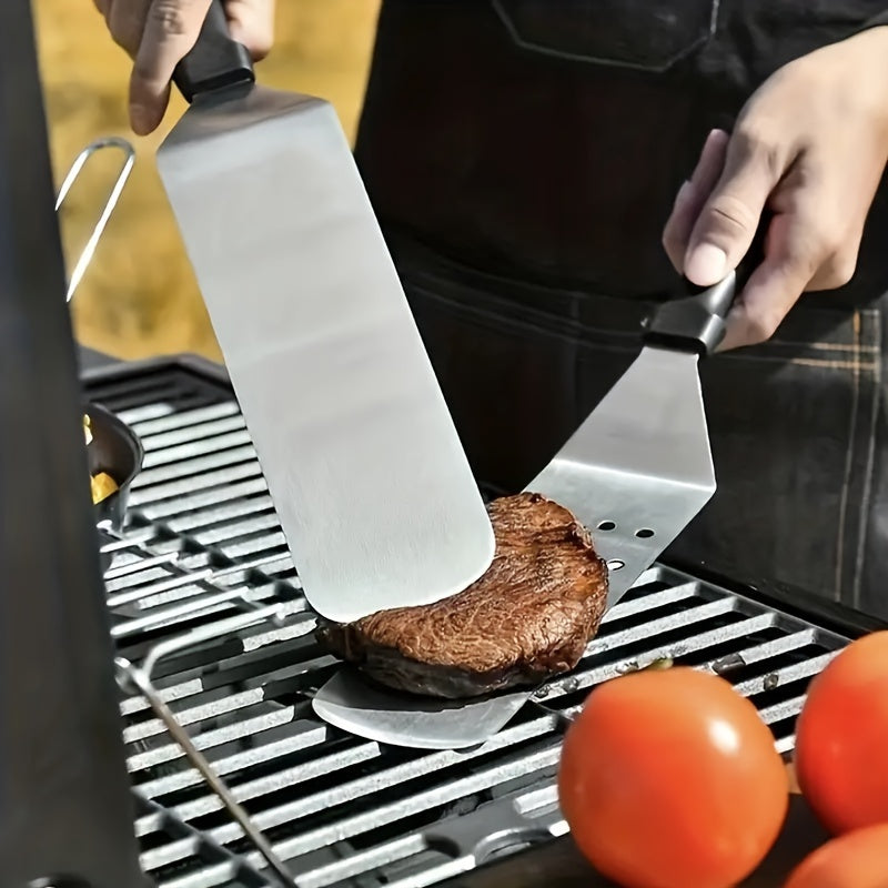 18-Piece Stainless Steel BBQ Tools Set for Blackstone Griddle and Outdoor Cooking