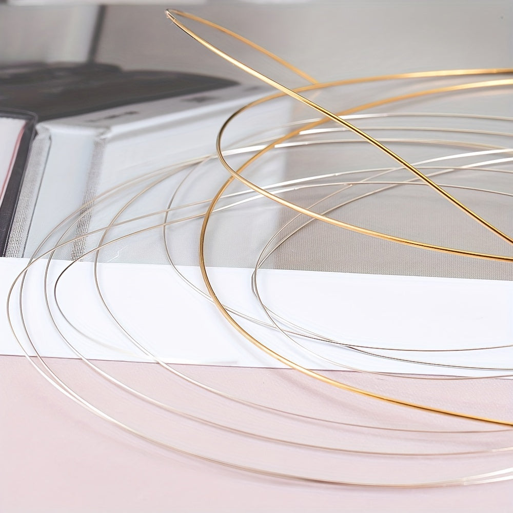 925 Silver Jewelry Wire 1m 0.3mm for DIY Bracelets and Necklaces