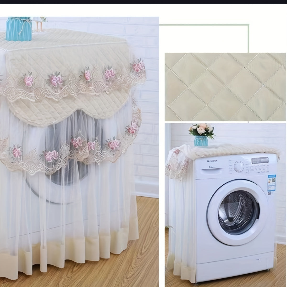 Universal polyester tasmali yuvinish mashinasi qoplami 10kg changga qarshi