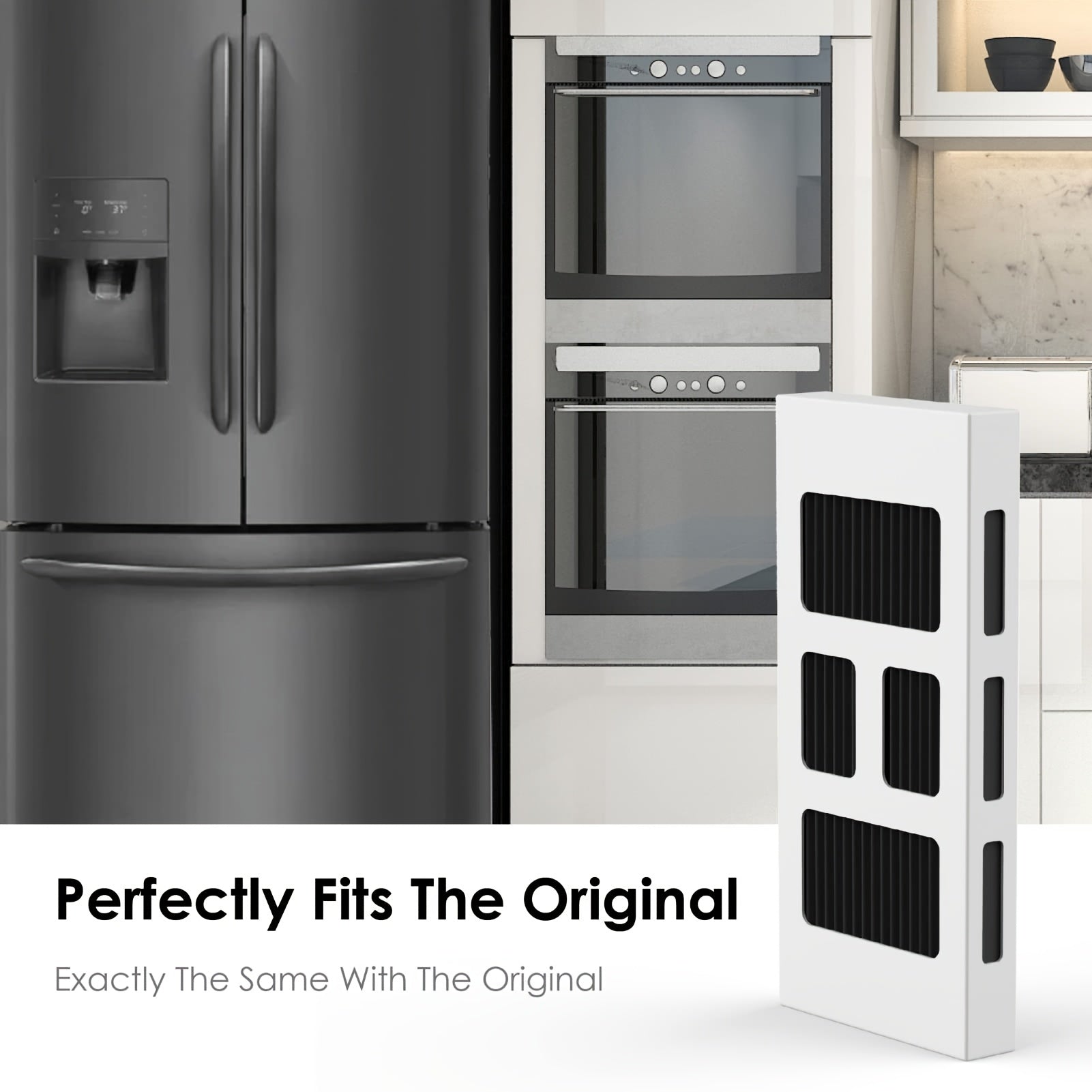 Комплект из 4 активированных угольных фильтров для холодильника для Frigidaire и Electrolux