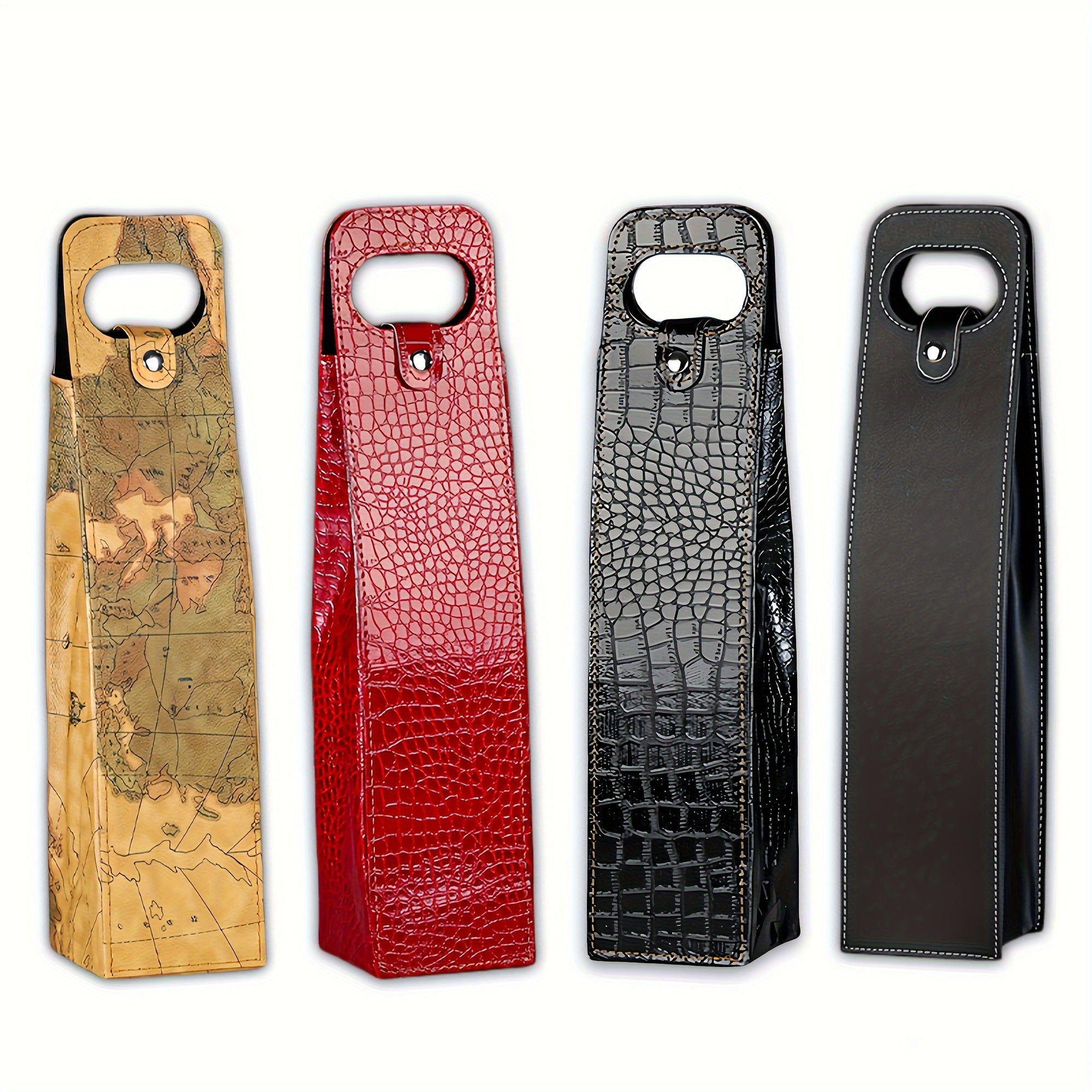 Luxury Felt Wine Carrier Bag Vegan-Friendly Festive Giftable