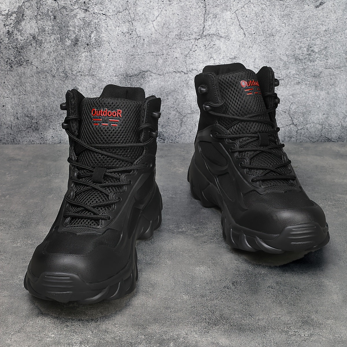 Women's Autumn Winter Tactical Boots Lightweight Comfortable Round Toe